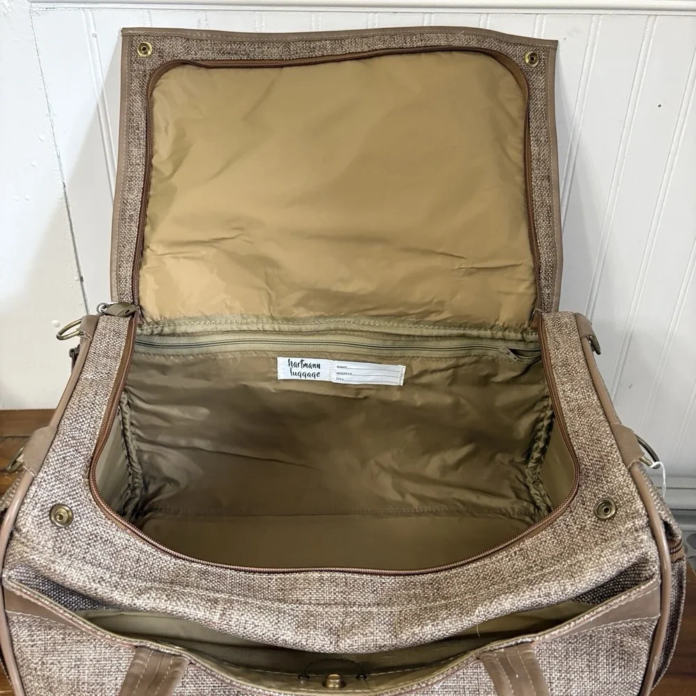 Vtg Hartmann Tweed 17